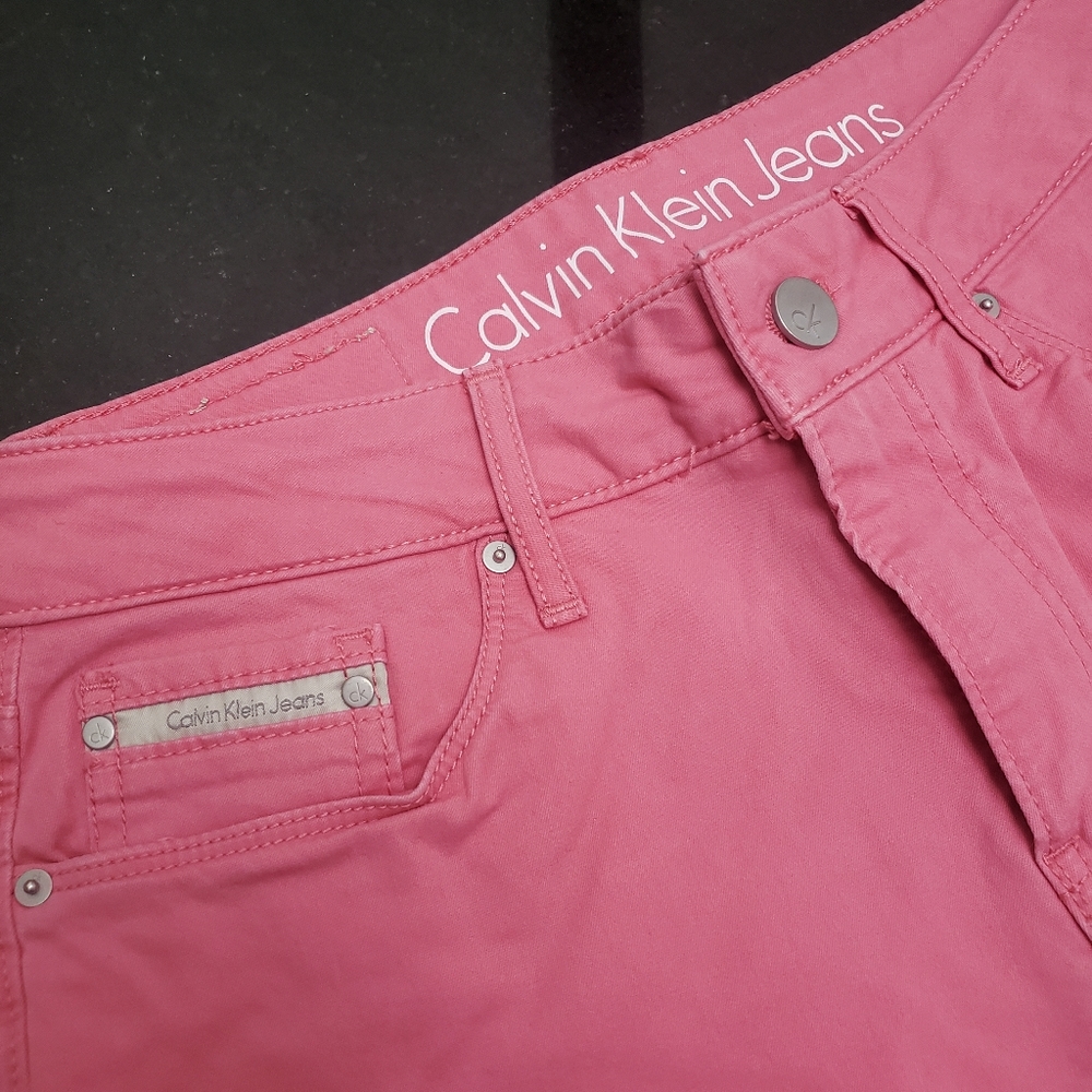 Pink Calvin Klein Jeans, Like New!